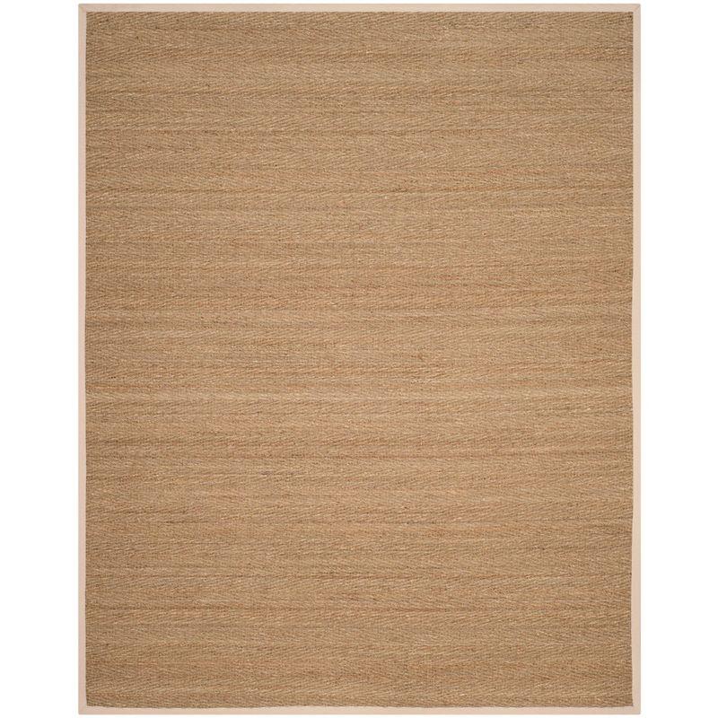 Deschamps Natural Fiber Seagrass Solid Color Rug