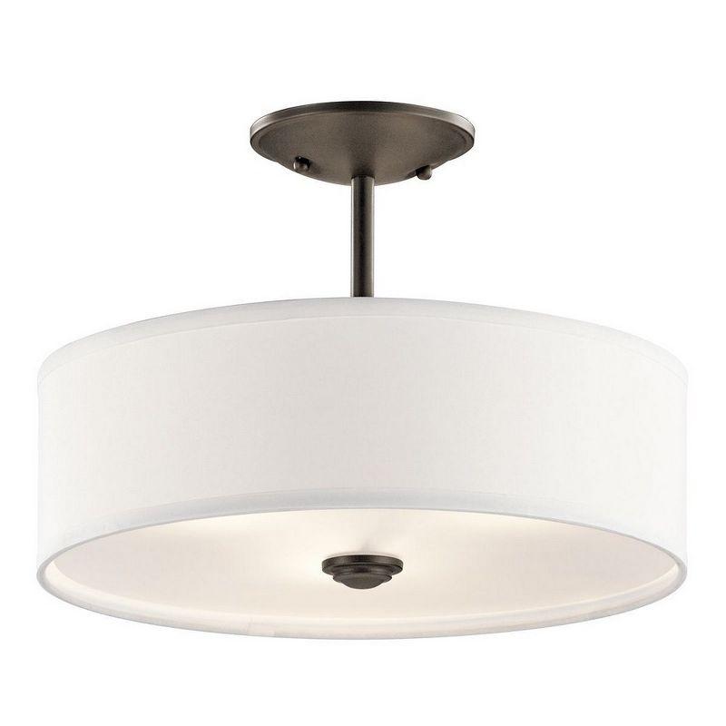 Kichler Lighting Shailene 3 - Light Semi-Flush Mount in  Olde Bronze