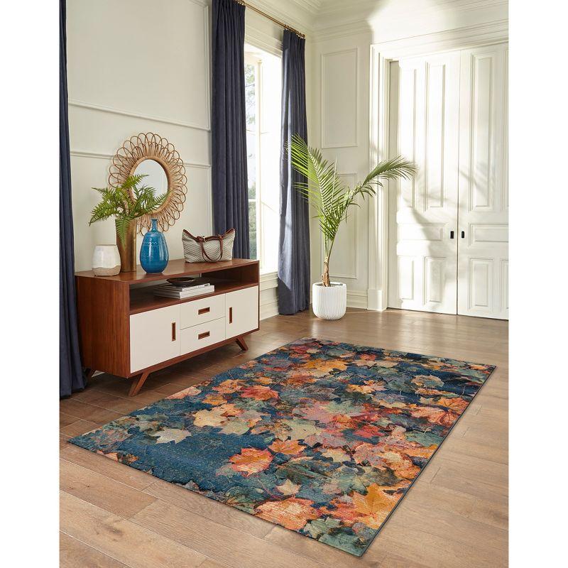 Liora Manne Marina Fall In Love Indoor/Outdoor Rug Multi 3'3" x 4'11"