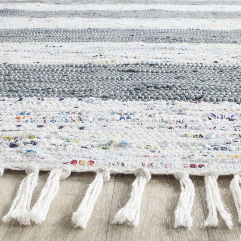 Montauk MTK720 Hand Woven Indoor Area Rug - Ivory/Grey - 10'x14' - Safavieh.