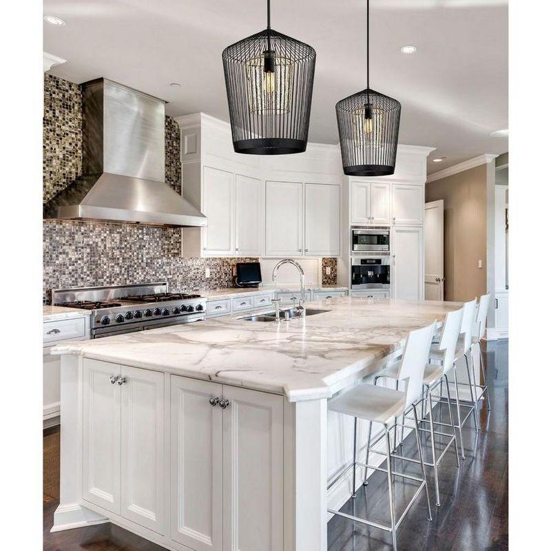 Z-Lite Lido 1 - Light Pendant in  Matte Black