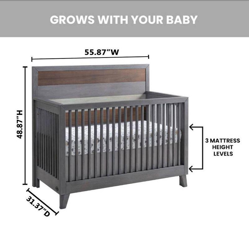 Soho Baby Cascade 4 in 1 Convertible Crib