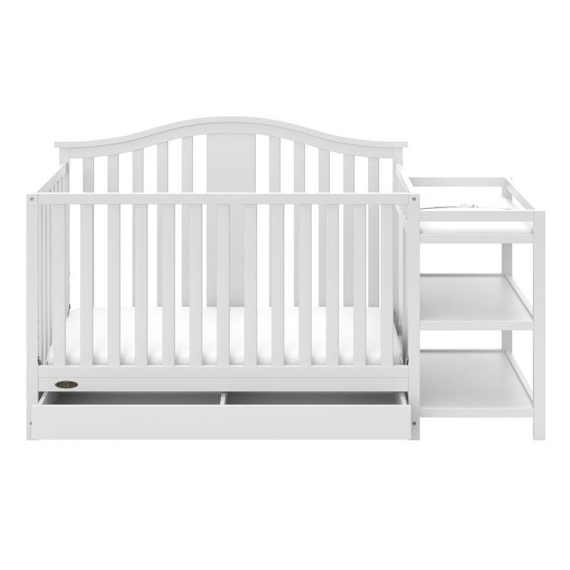 Graco Solano 5-in-1 Convertible Crib and Changer with Drawer