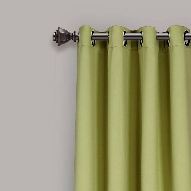 Torre & Tagus Insulated Polyester Blackout Curtain Pair (Set of 2)