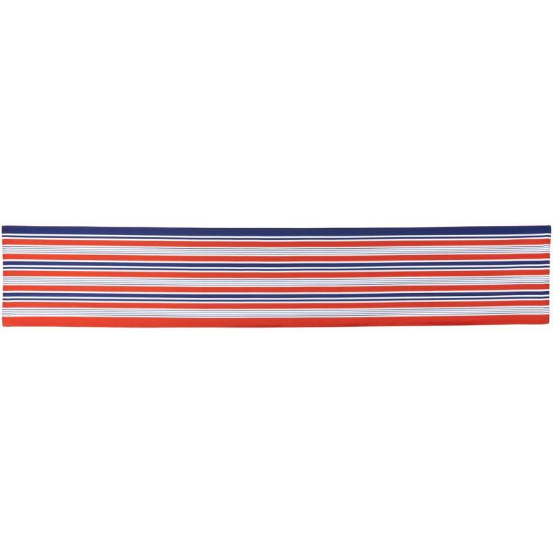 71" Red, White, and Blue Patriotic Polyester Table Runner