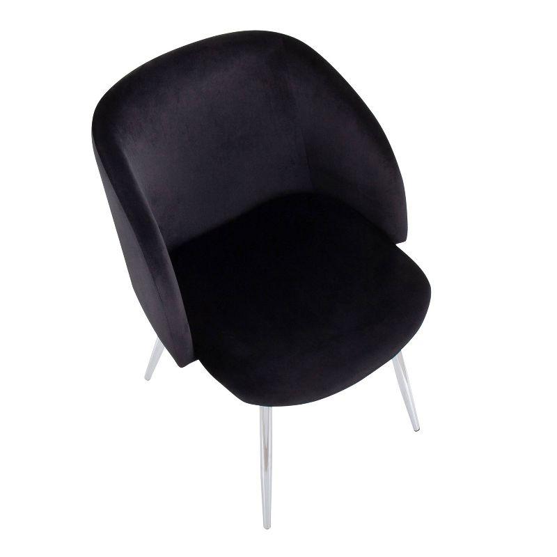 Terrance 18.5'' H Velvet Upholstered Parsons Chair