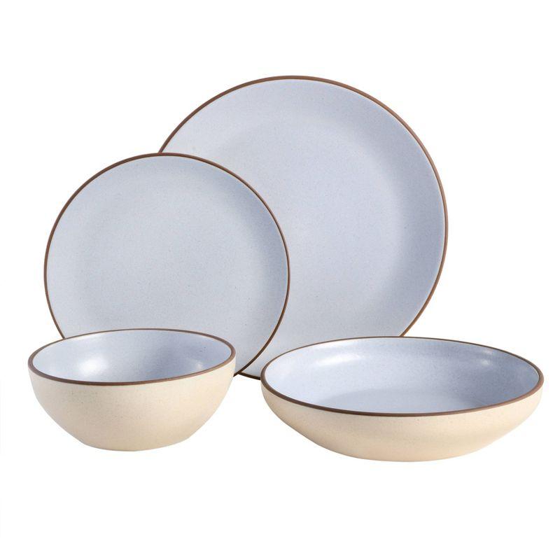 Gibson Elite Contempo 16 Piece Dinnerware Set, Service for 4