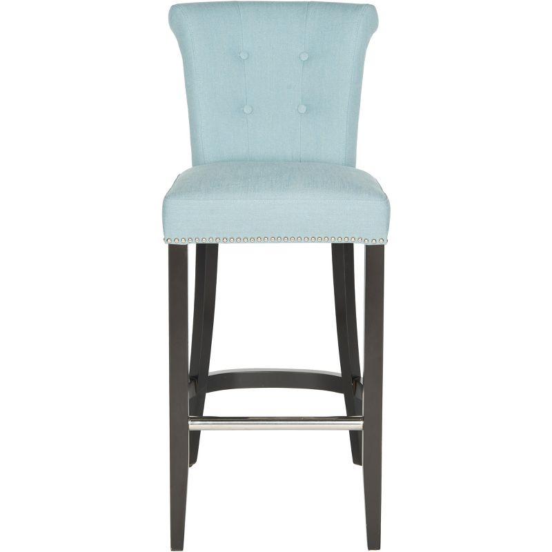 Addo Ring Bar Stool - HUD8242 - Sky Blue - Safavieh