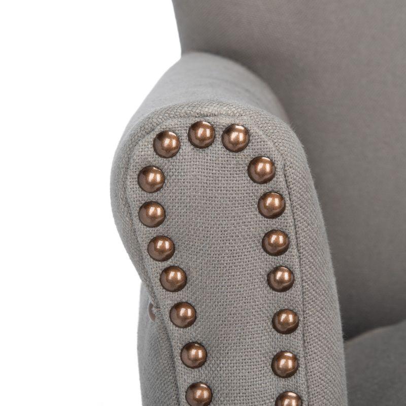 Jenny Arm Chair - MCR4543 - Grey - Safavieh