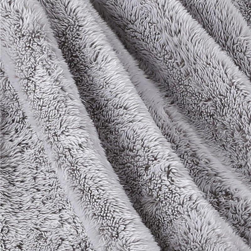 Swift Home Ultra Plush Solid and Frost Tip Throw Blanket