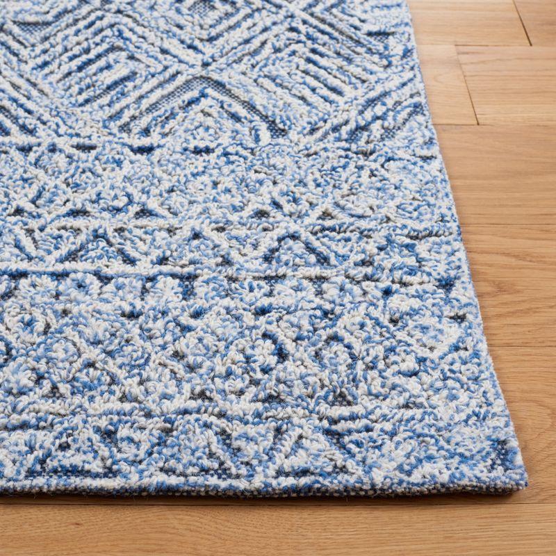 Textural TXT201 Hand Tufted Area Rug - Blue/Ivory - 5'x8' - Safavieh.