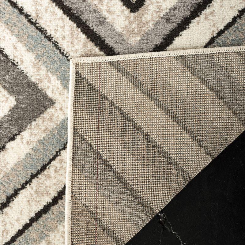 Amsterdam AMS109 Power Loomed Indoor Area Rug - Cream/Beige - 5'1"x7'6" - Safavieh