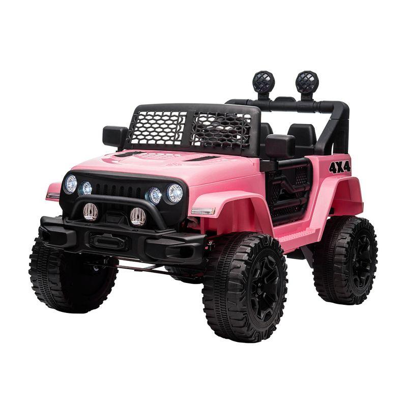 Aosom Aosom 12 Volt 1 Seater All-Terrain Vehicles Battery Powered Ride On with Remote Control