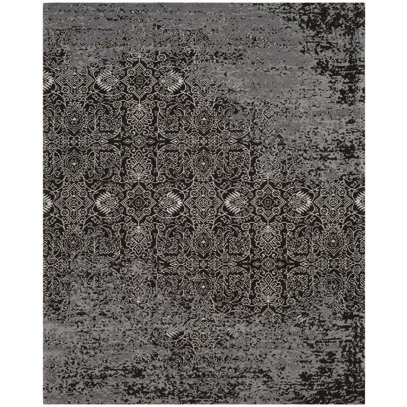 Classic Vintage CLV224 Loomed Indoor Area Rug - Silver/Brown - 8'x10' - Safavieh