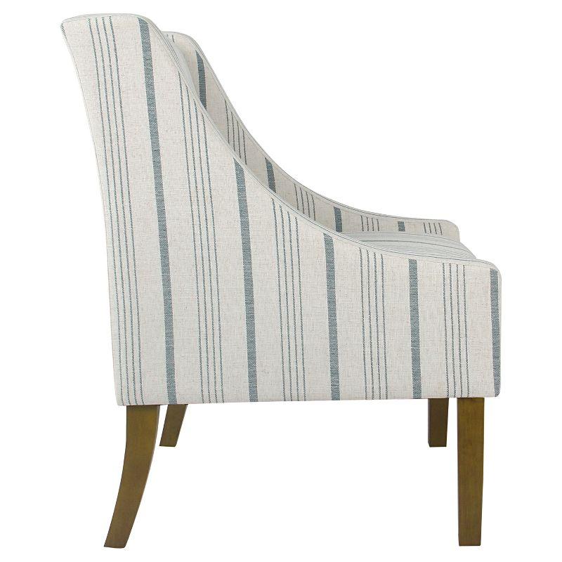 Modern Swoop Accent Armchair - HomePop