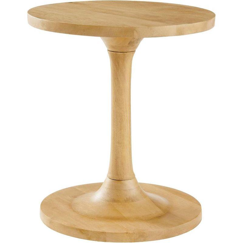 Modway Modway Lina Solid Wood Pedestal End Table