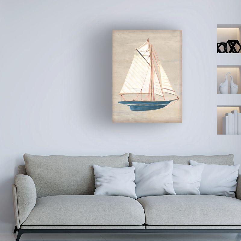 Modern & Contemporary " Driftwood Sailboat II "