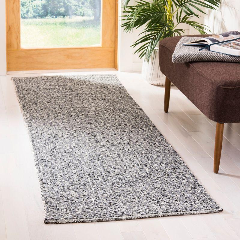 Montauk MTK602 Hand Woven Runner Rug - Grey/Multi - 2'3"x7' - Safavieh.