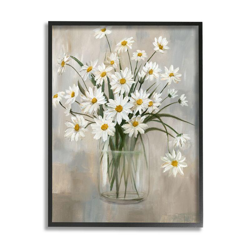 Stupell Industries Daisy Bloom Bouquet Potted Flowers Abstract Pattern by Nan - Painting & Reviews | Wayfair