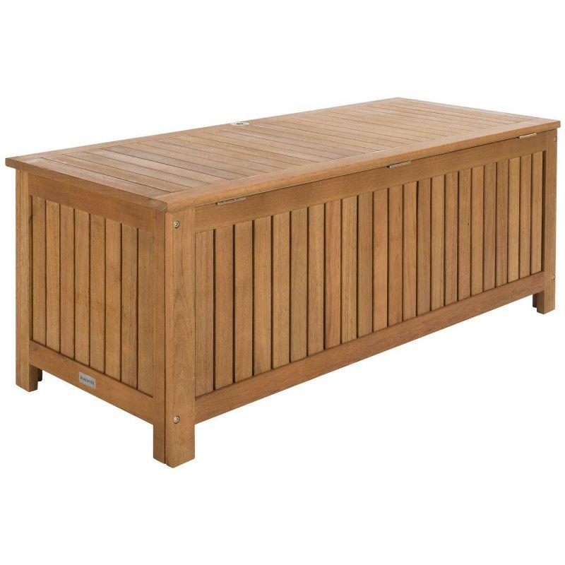 Abri 47.63 Inch L Outdoor Cushion Deck Box  - Safavieh