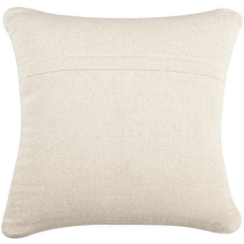 Fredonia Embroidered Wool Reversible Throw Pillow