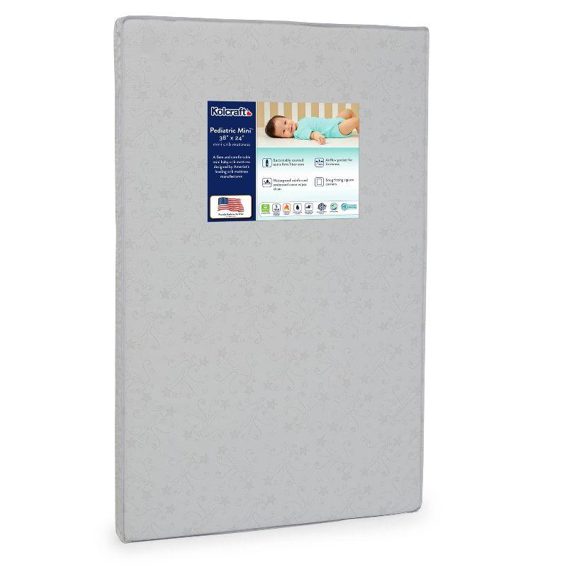 Kolcraft Mini Waterproof Crib Mattress - 38"x24"