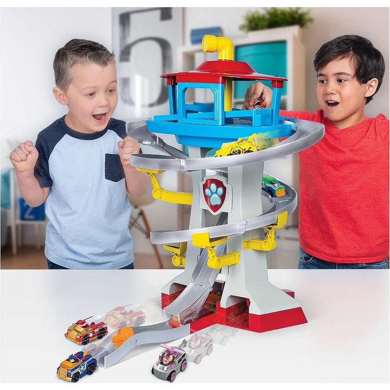 Paw Patrol Adventure Bay Lookout Tower Playset with Die-Cast Vehicles