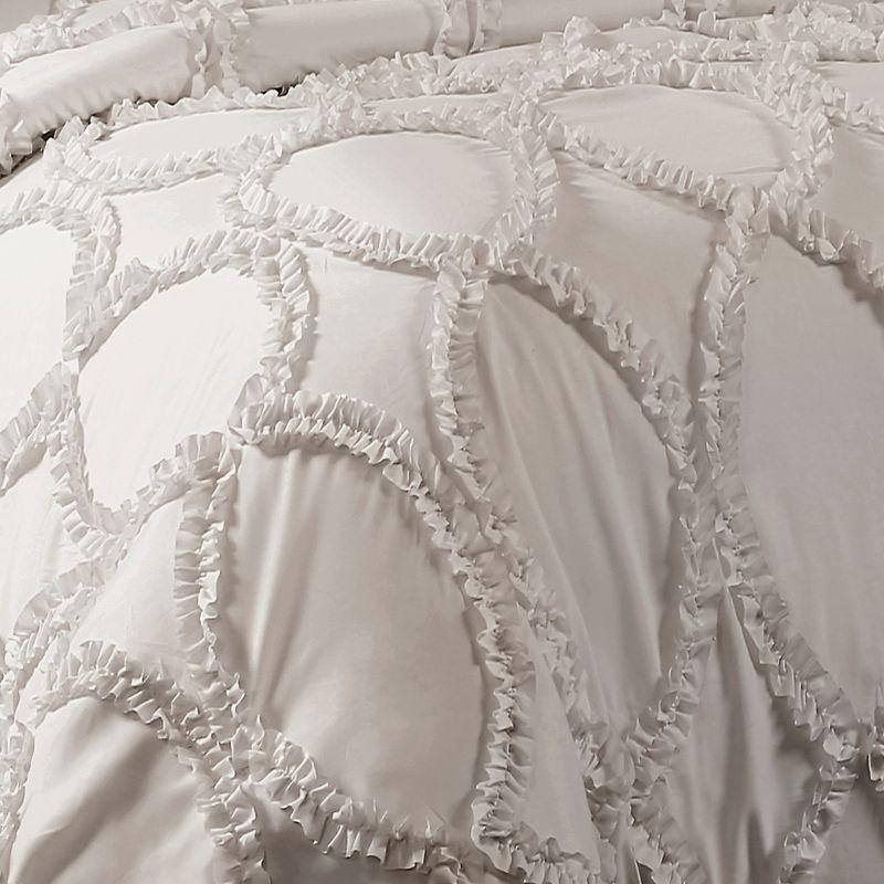 Reyna Microfiber Traditional 3 Piece Comforter Set