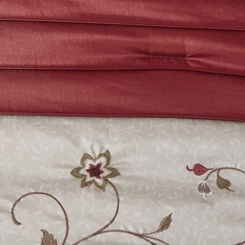 Madison Park Serene Embroidered 7 Piece Comforter Set