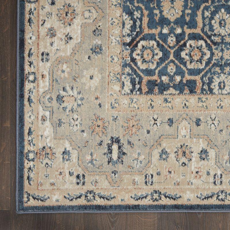 Nourison Malta Bordered Floral Traditional Indoor Area Rug