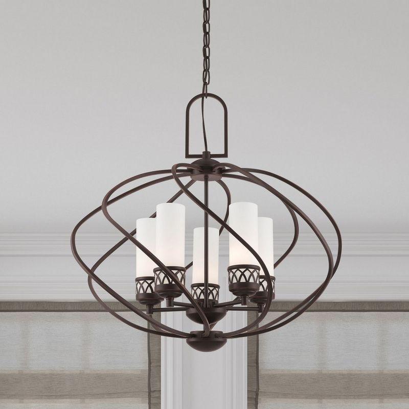 Livex Lighting Westfield 5 - Light Chandelier in  Olde Bronze