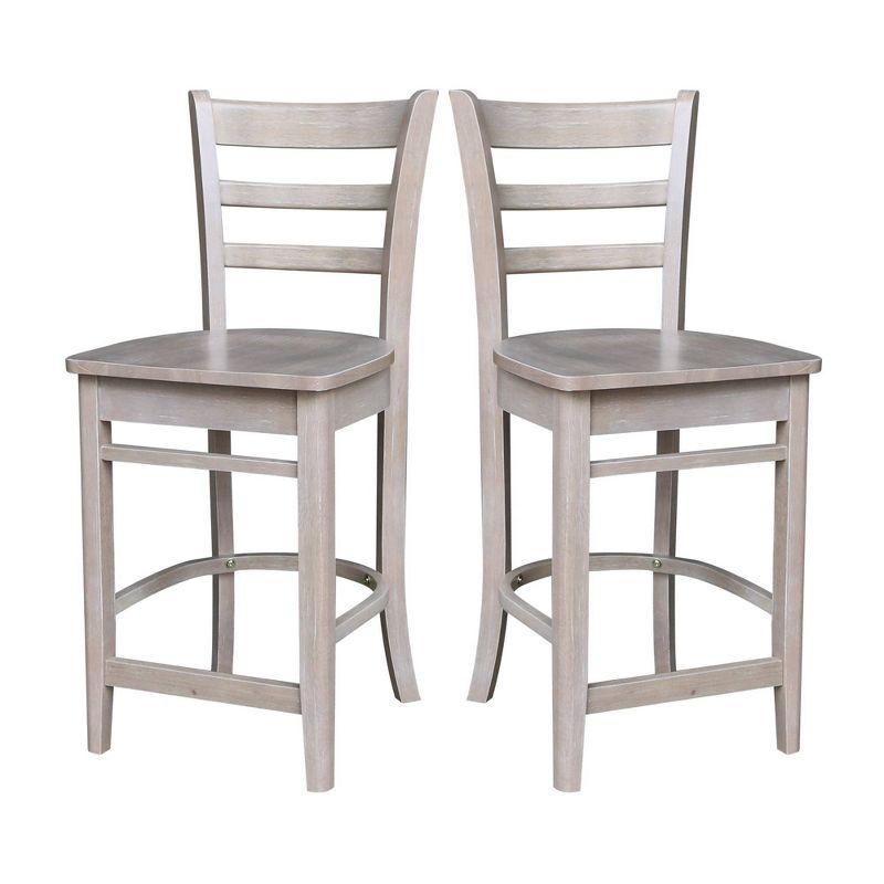 Emily Counter Height Barstool - International Concepts