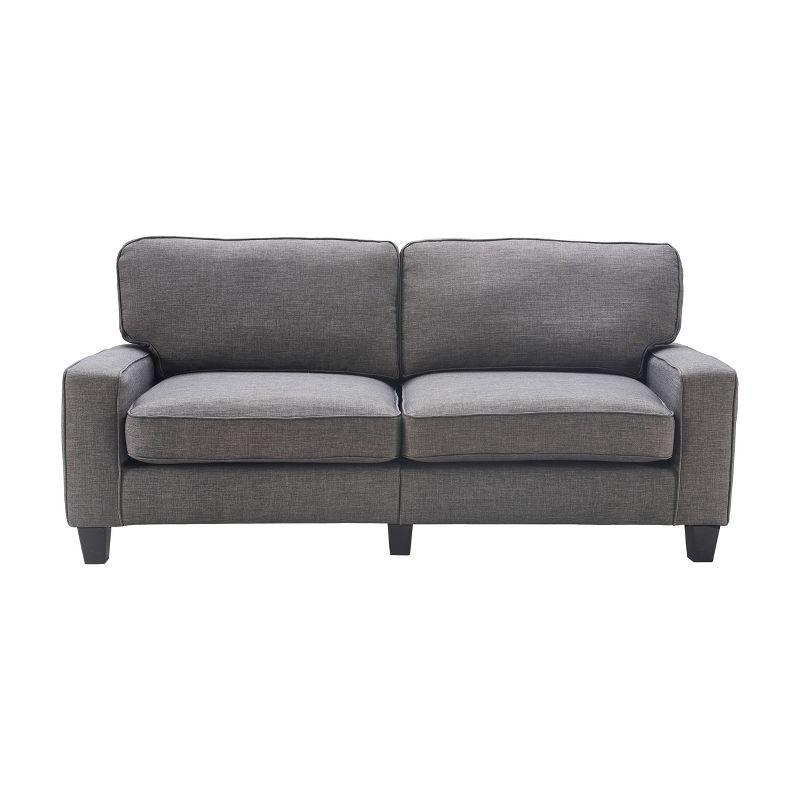 Serta Palisades Upholstered Tool-Free Assembly Straight Arm 78" Sofa for Living Room