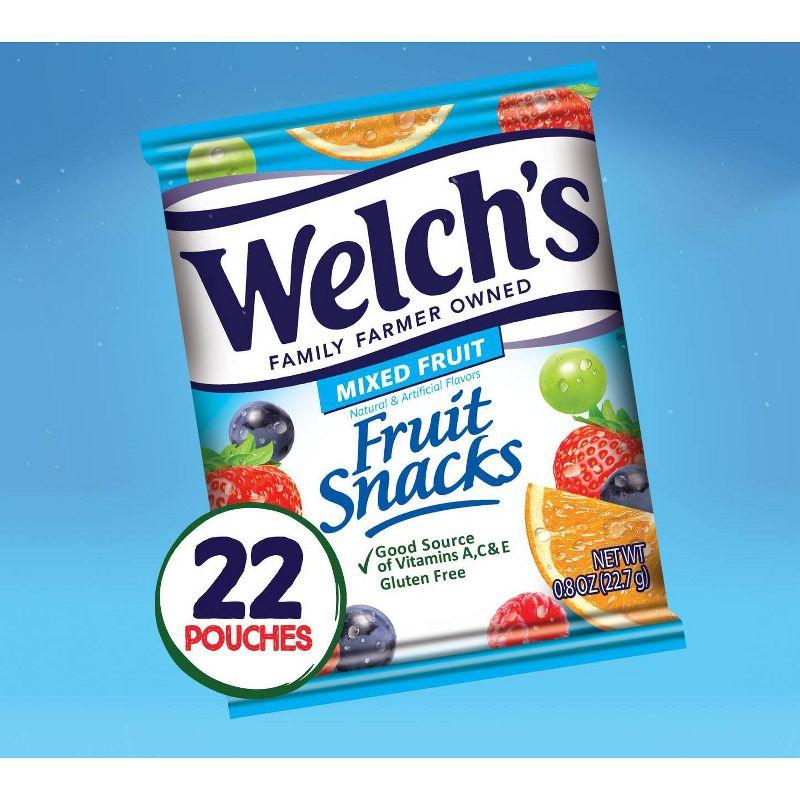 WELCH'S Fruit Snacks Mixed Fruit - 17.6oz/22ct