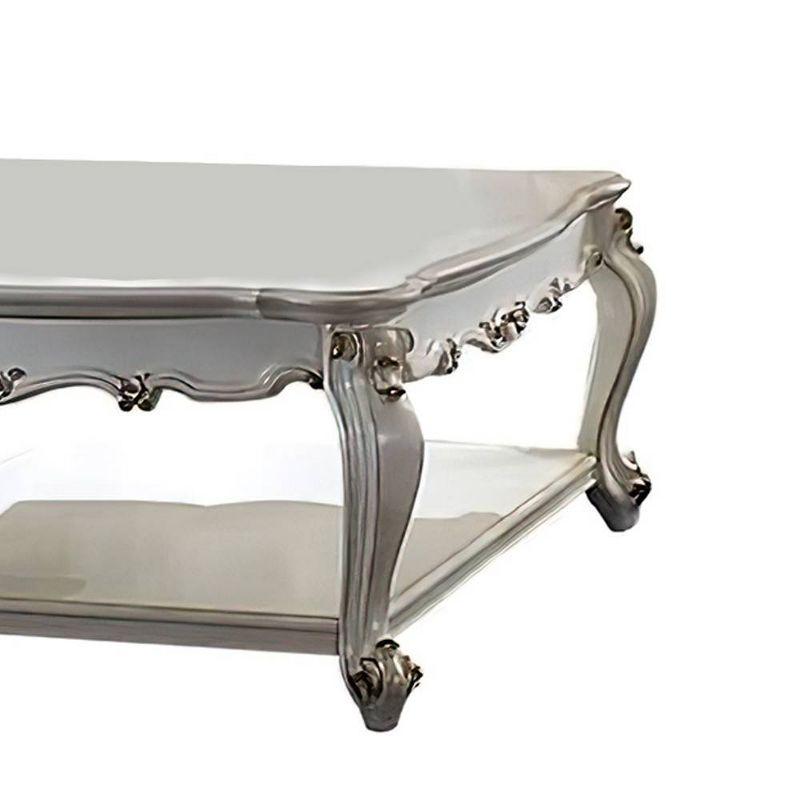 47" Picardy Coffee Table Antique Pearl - Acme Furniture