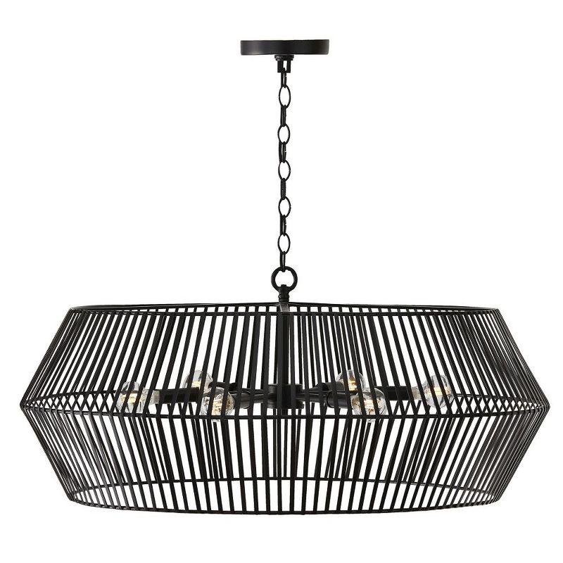 Capital Lighting Kaiya 6 - Light Dimmable Cage Chandelier