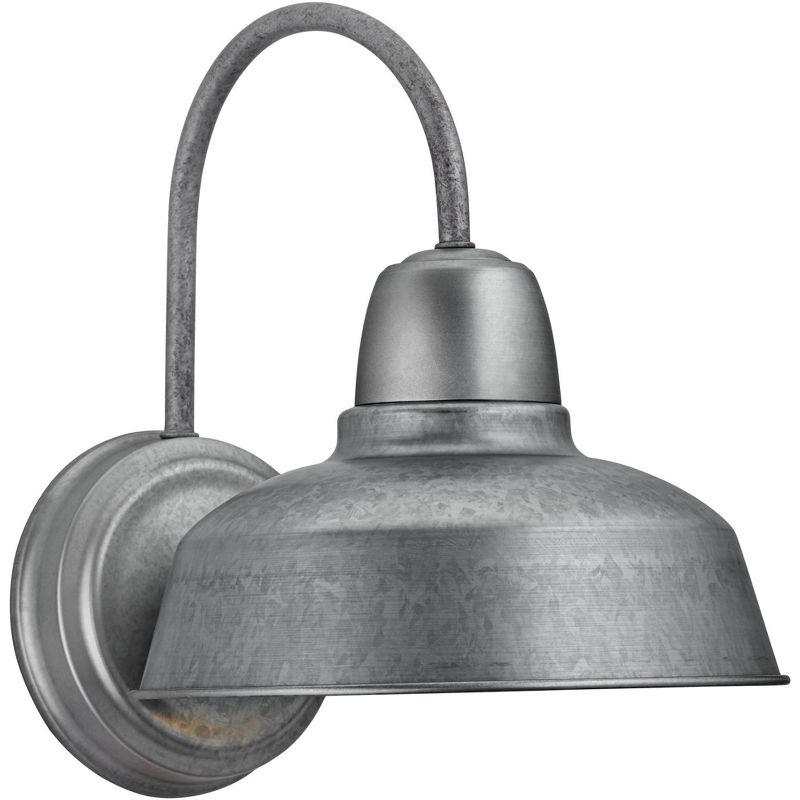 Galvanized Steel 13" Rustic Industrial Wall Sconce