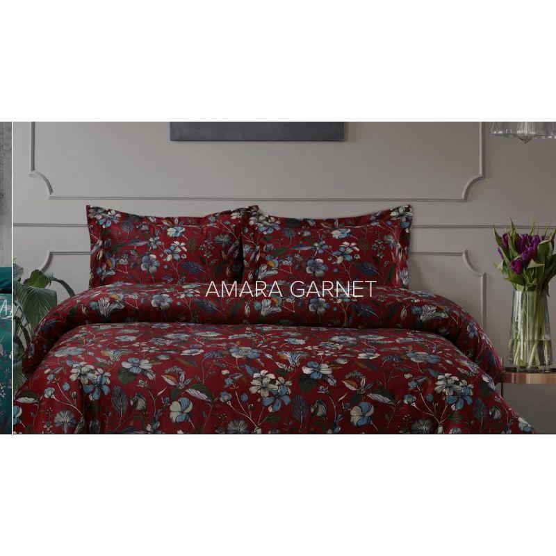 Floris Velvet Floral Duvet Cover Set