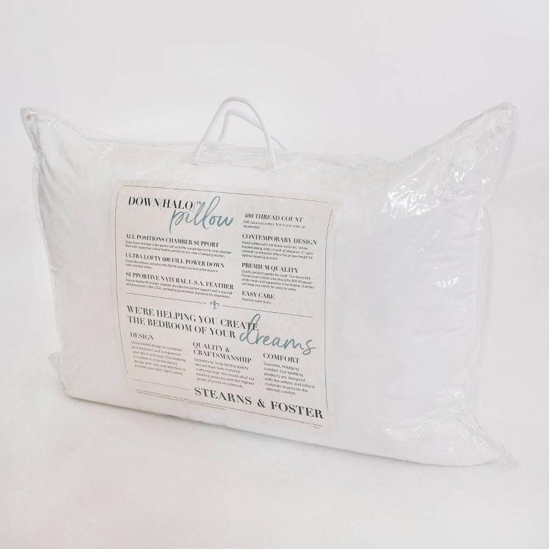 Halo All Positions RDS Certified Down Bed Pillow- Stearns & Foster