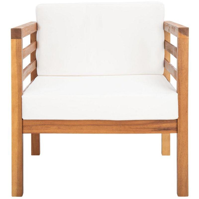 Kinnell Outdoor Armchair Indoor/Outdoor - PAT7301 - Natural/Beige - Safavieh