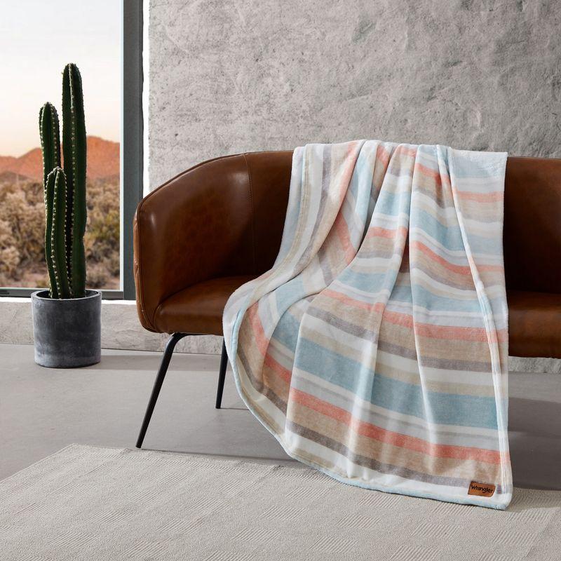 Wrangler Wrangler Printed Ultra Soft Plush Fleece Blanket