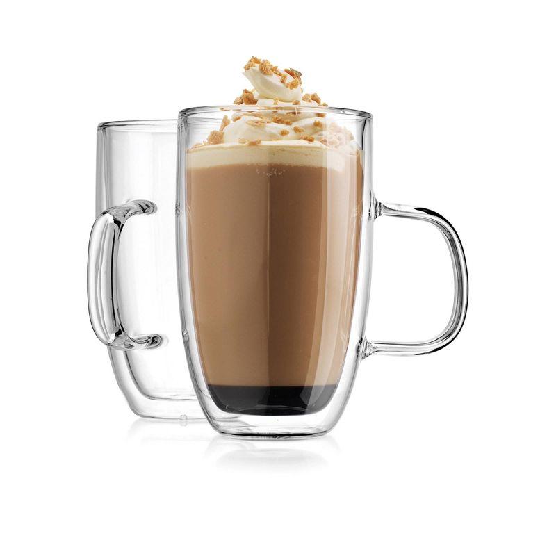 Latte Double Walled Mug 16 oz