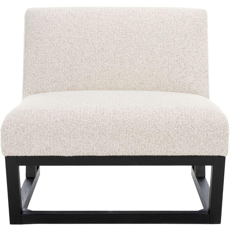 Kinsey Accent Chair - ACH5205 - Creme/Black - Safavieh