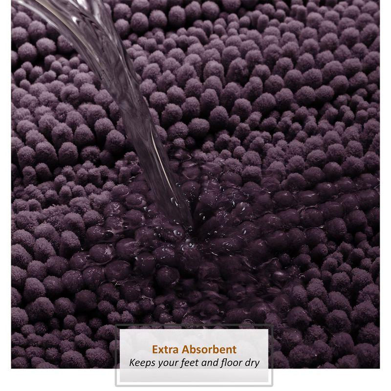 Clara Clark Chenille Extra Soft And Absorbent Bath Mat. & Reviews | Wayfair