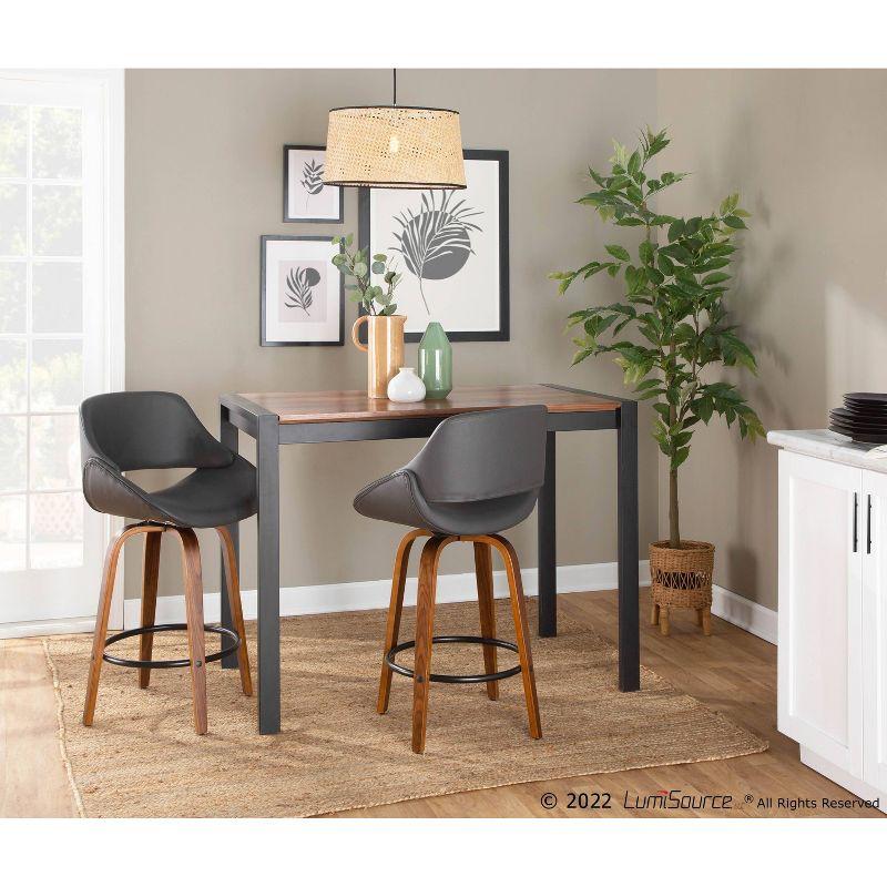 Set of 2 Fabrico Height Barstools - LumiSource