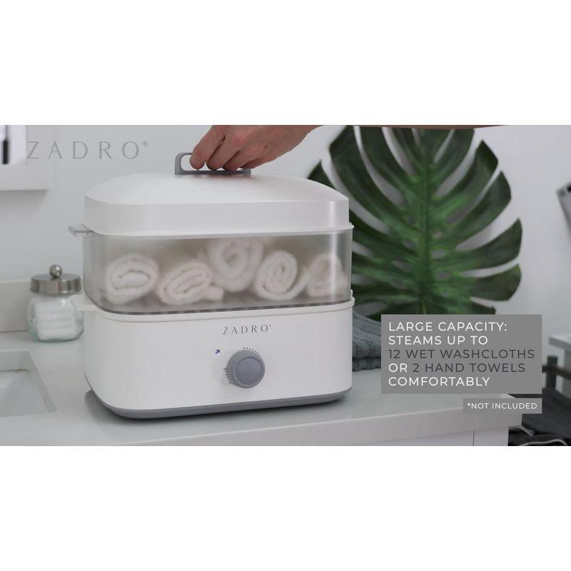 Countertop Towel Steamer Tan - Zadro: Bathroom Towel Holder, Heated Towel Rack, 12" High Plastic Warmer