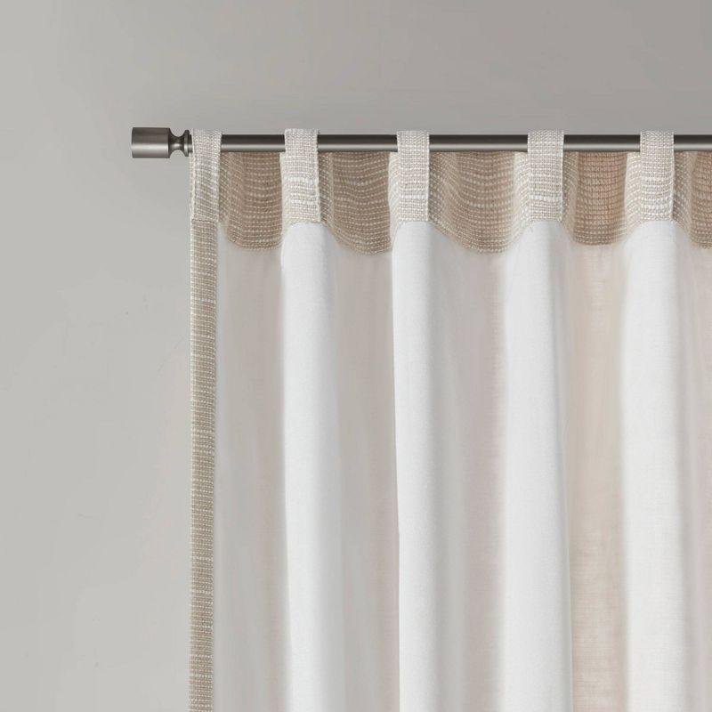 Fleece Lined Rod Pocket Single Curtain Panel