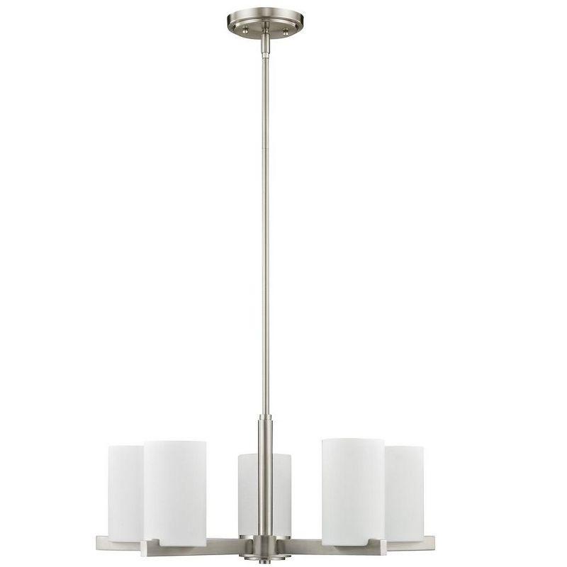 Livex Lighting Astoria 5 - Light Chandelier in  Brushed Nickel