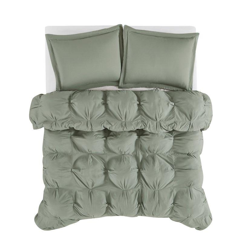 Truly Soft Truly Soft Cloud Puffer Comforter Set – Overfilled, Soft Microfiber