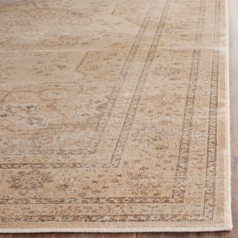 Vintage VTG158 Skid Resistant Power Loomed Indoor Area Rug - Creme - 8'x10' - Safavieh